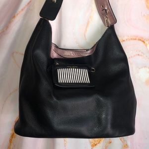 Henri Bendel Leather Influencer Hobo